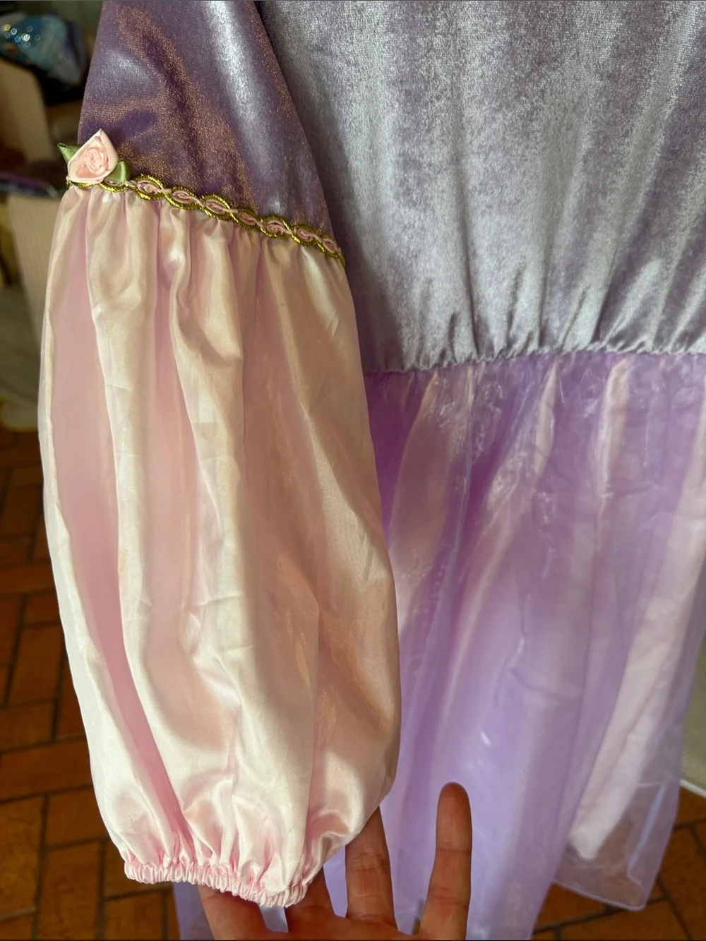 Little Adventures - Girls' Deluxe Rapunzel Dress-Up Costume - Size: 5-7Y